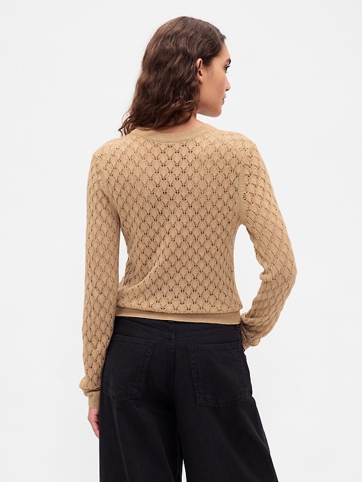 maglione pointelle