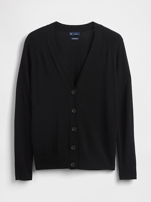 cardigan boyfriend in lana merino al 100