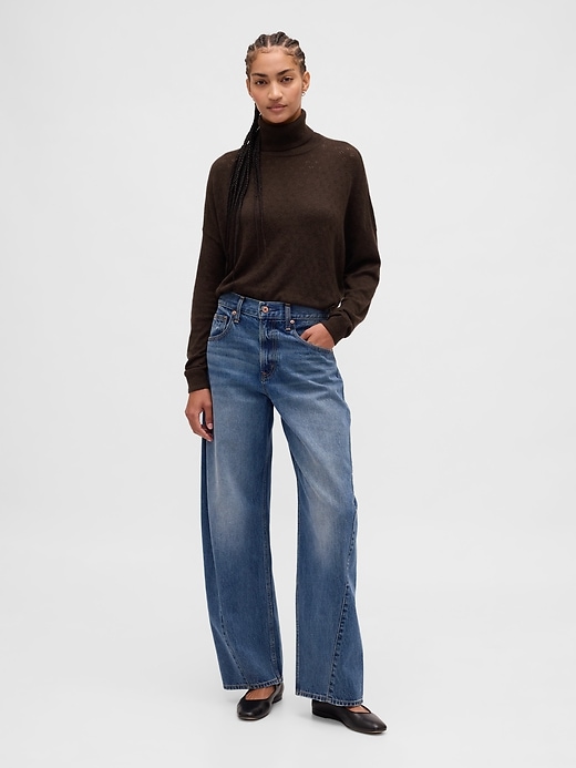 dolcevita oversize in traforato
