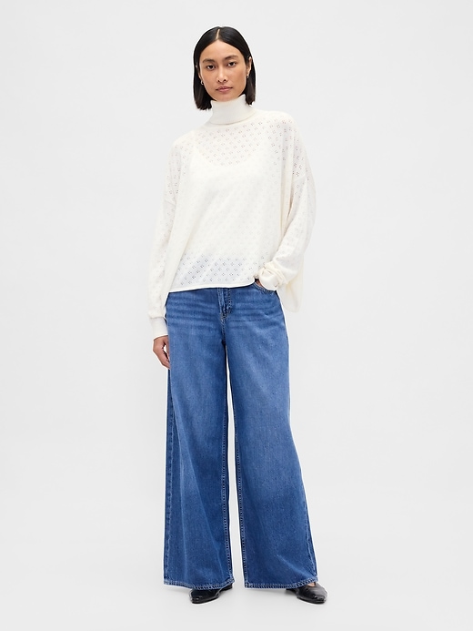 dolcevita oversize in traforato
