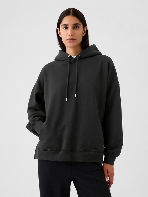 felpa con cappuccio oversize vintagesoft tunic
