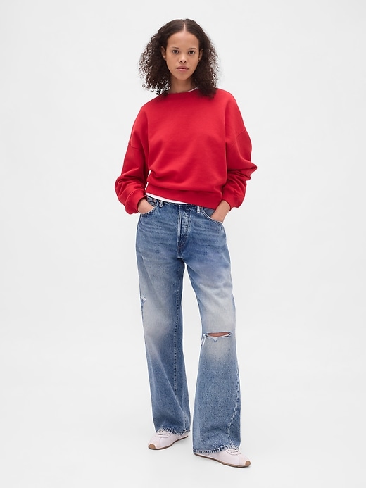felpa girocollo vintagesoft wedge