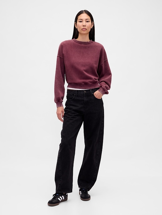 felpa girocollo vintagesoft wedge