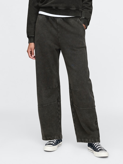 pantaloni della tuta in spugna francese pesante