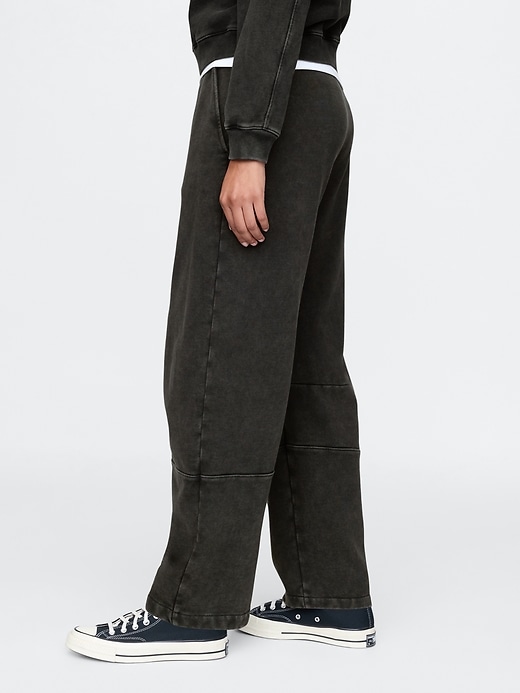 pantaloni della tuta in spugna francese pesante