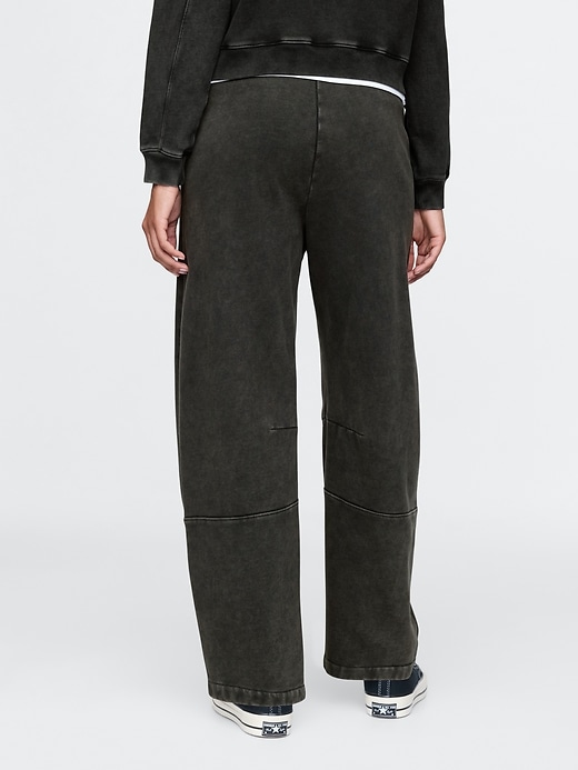 pantaloni della tuta in spugna francese pesante