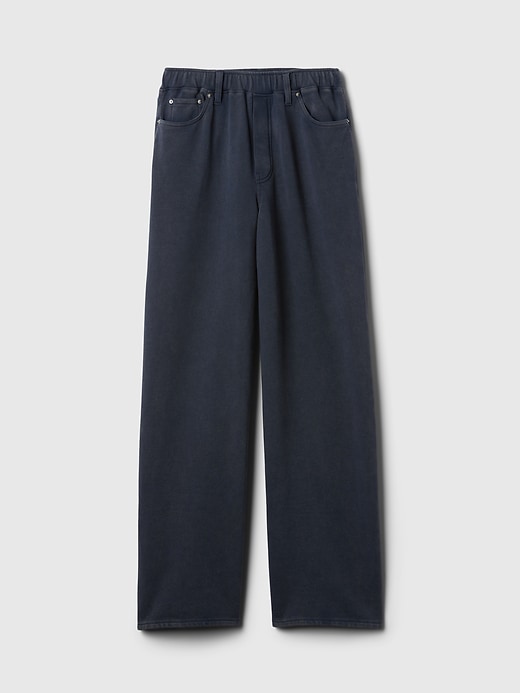 jeans larghi e pesanti della tuta