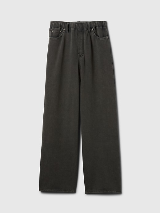 jeans larghi e pesanti della tuta