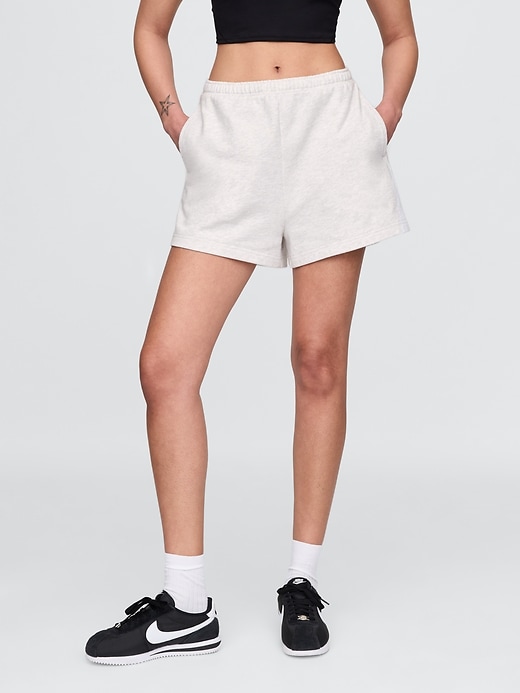 pantaloncini da tuta in spugna francese da 3