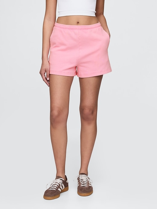 pantaloncini da tuta in spugna francese da 3
