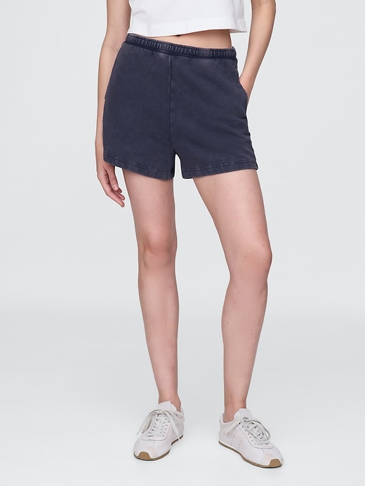 pantaloncini da tuta in spugna francese da 3