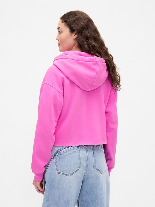 gap × felpa corta oversize con cappuccio bÉis