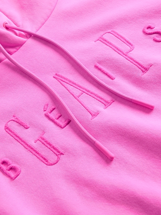 gap × felpa corta oversize con cappuccio bÉis