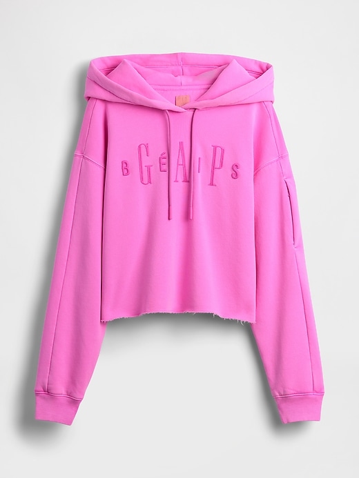 gap × felpa corta oversize con cappuccio bÉis