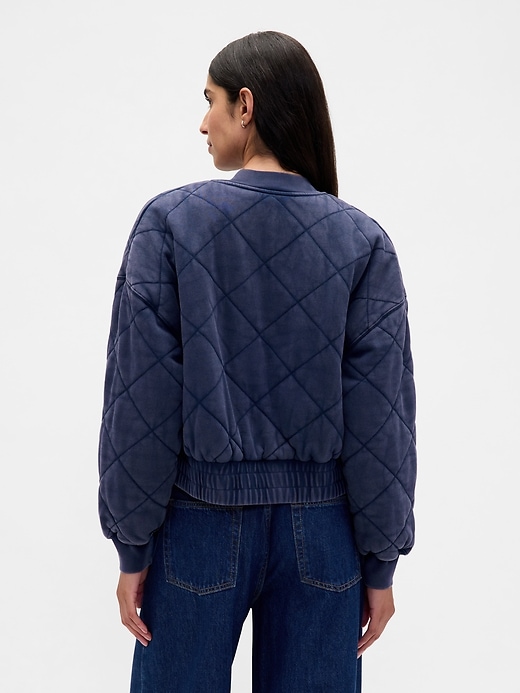 giacca bomber trapuntata vintagesoft