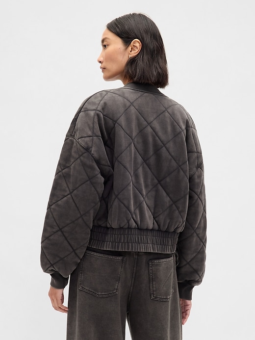 giacca bomber trapuntata vintagesoft