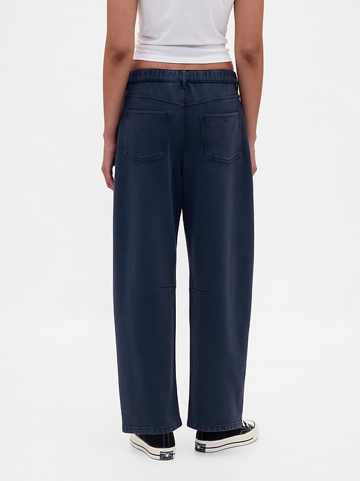 pantaloni della tuta in spugna francese pesante