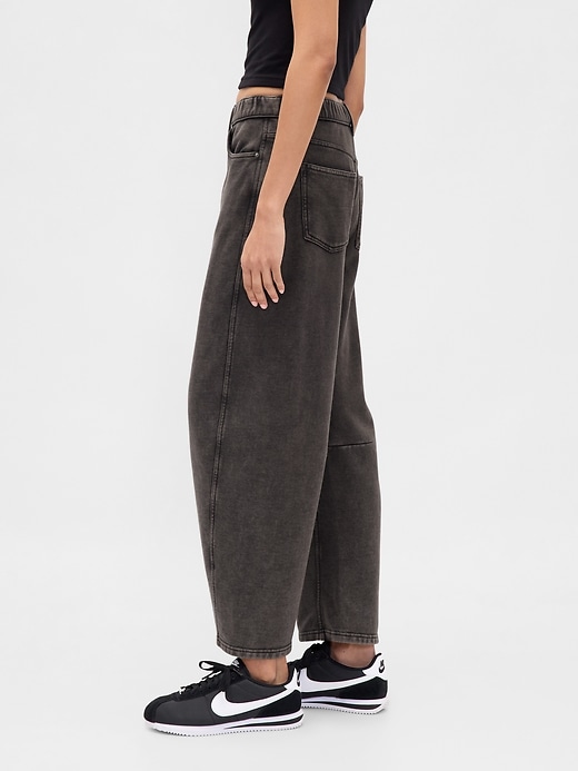 pantaloni della tuta in spugna francese pesante