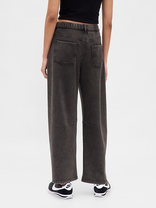 pantaloni della tuta in spugna francese pesante
