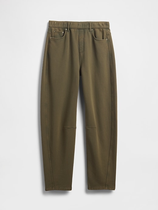 pantaloni della tuta in spugna francese pesante