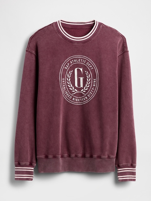 felpa oversize con logo vintagesoft