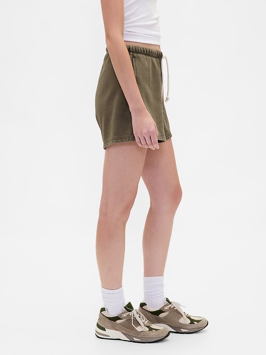 pantaloncini da tuta in spugna francese pesante da 3