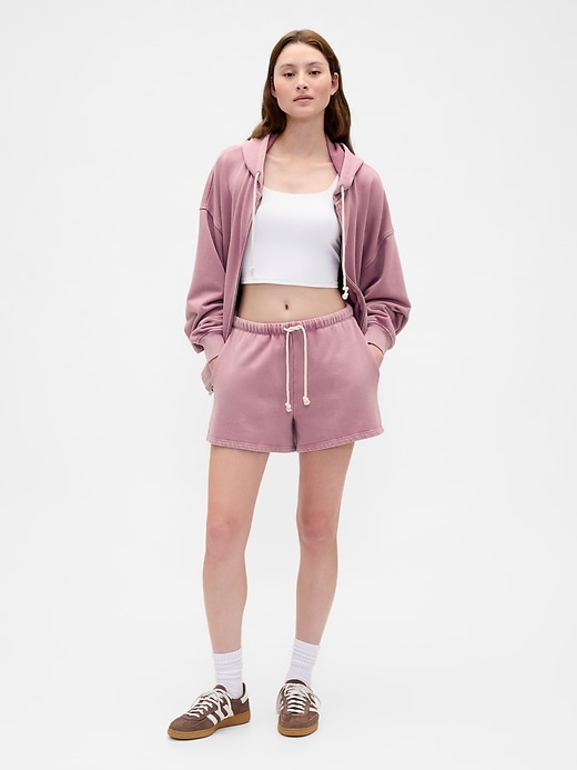 pantaloncini da tuta in spugna francese pesante da 3