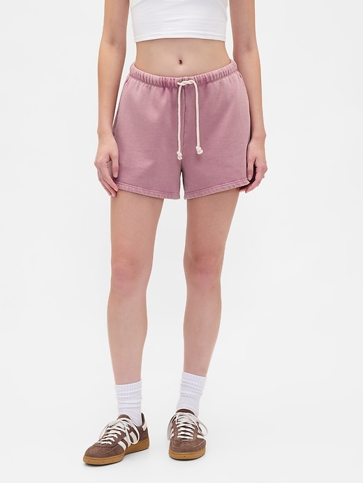 pantaloncini da tuta in spugna francese pesante da 3