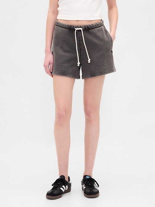 pantaloncini da tuta in spugna francese pesante da 3