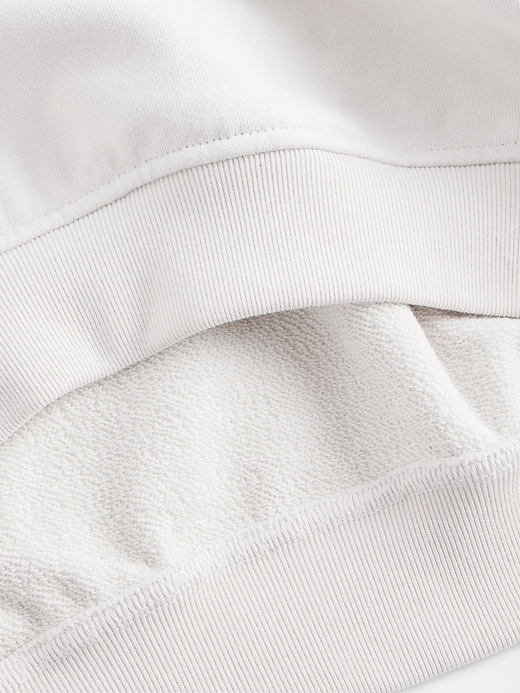 felpa oversize in french terry pesante