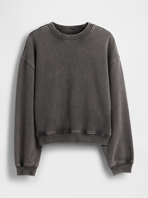 felpa oversize in french terry pesante