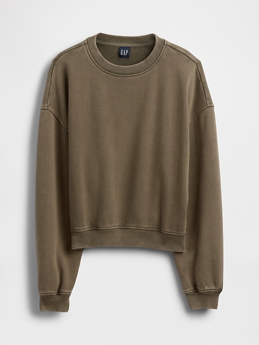 felpa oversize in french terry pesante