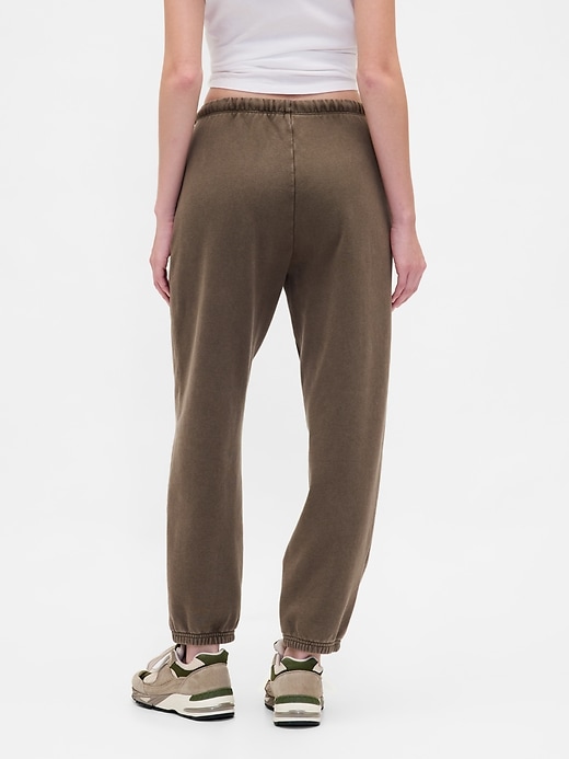 pantaloni da jogging aderenti in french terry pesante