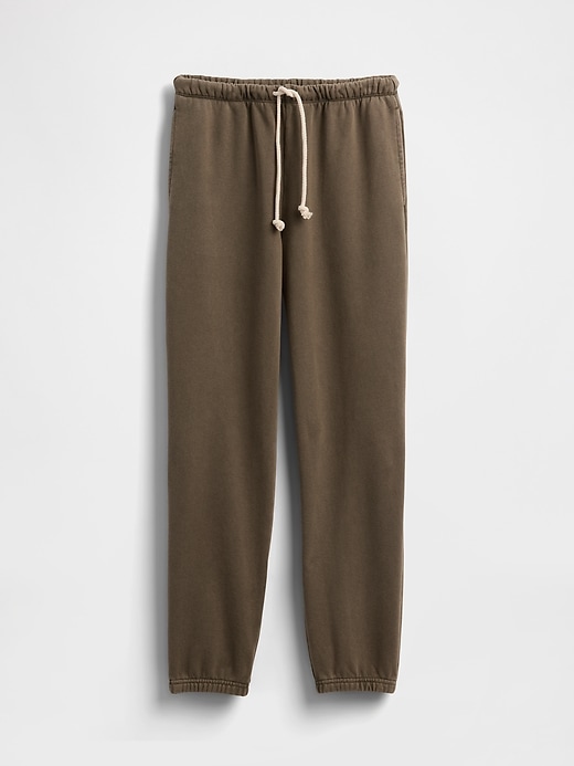 pantaloni da jogging aderenti in french terry pesante