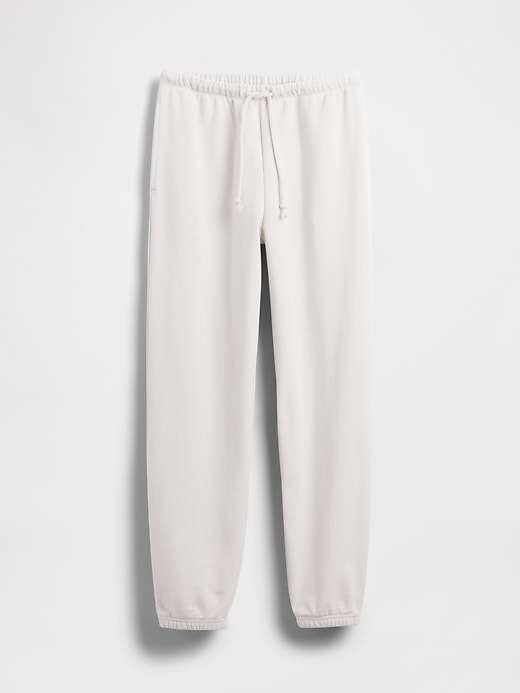 pantaloni da jogging aderenti in french terry pesante