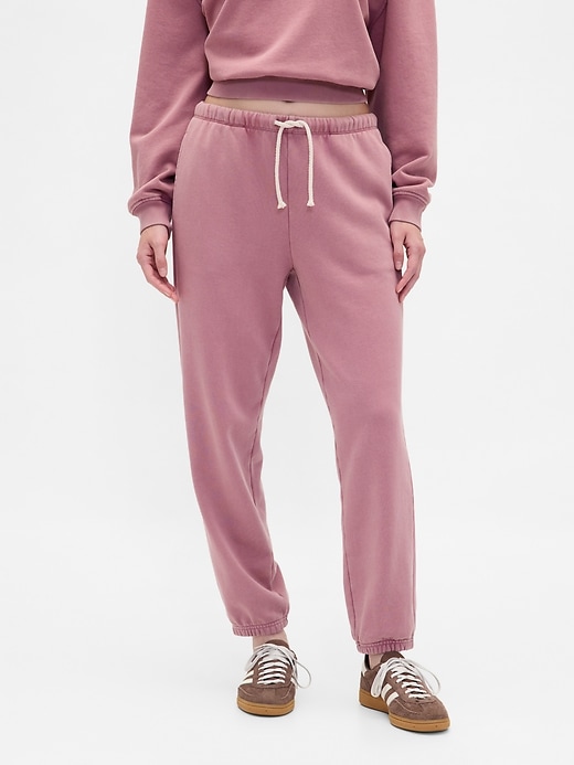 pantaloni da jogging aderenti in french terry pesante