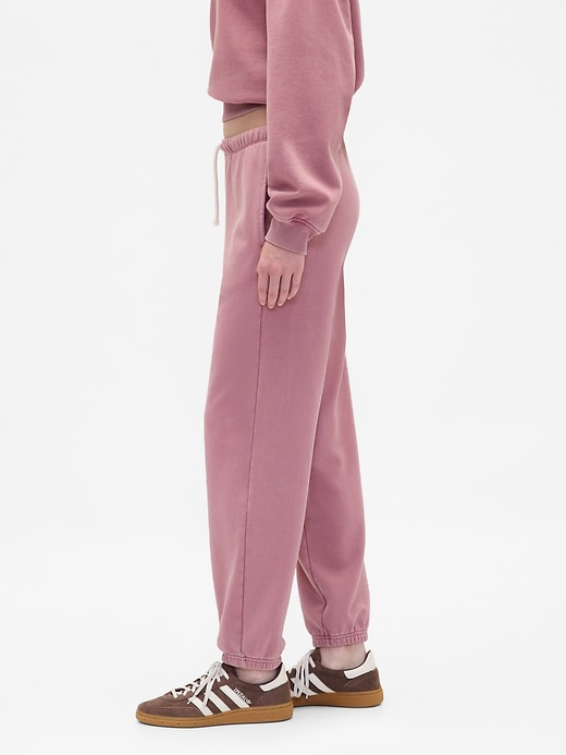 pantaloni da jogging aderenti in french terry pesante