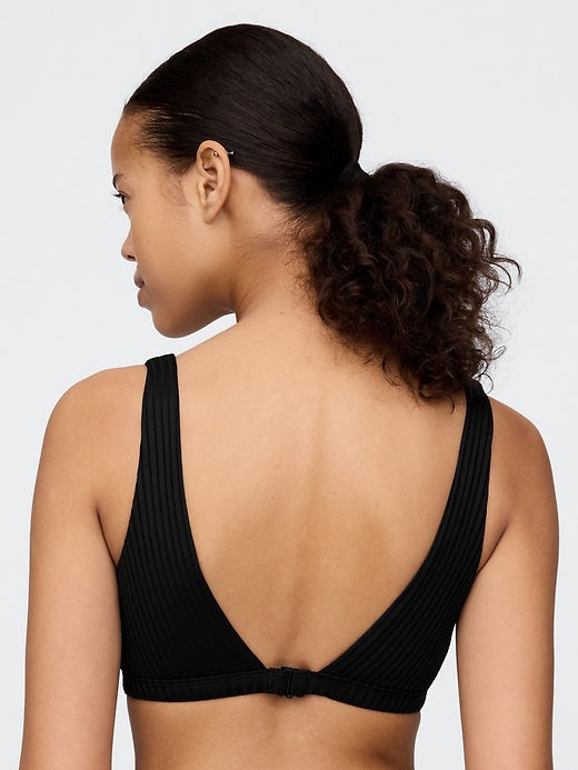 reggiseno bikini a coste