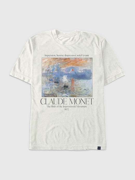 maglietta grafica monet sunrise