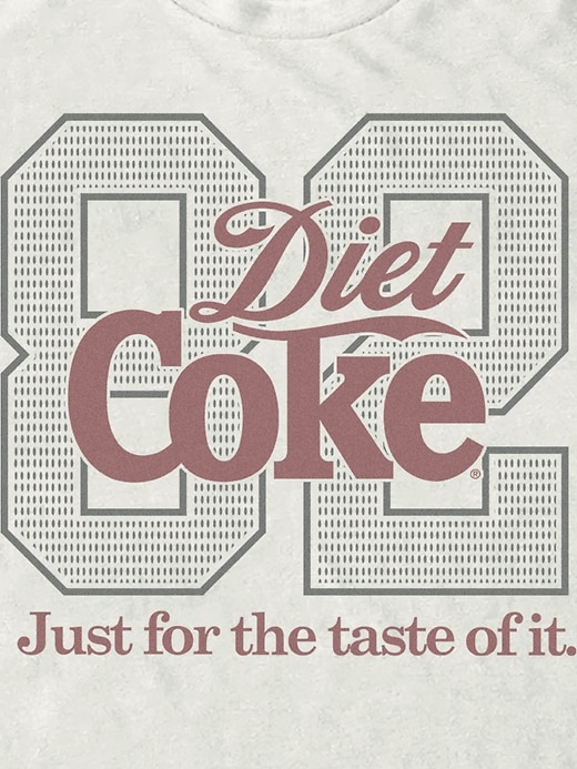 maglietta grafica coca-cola varsity