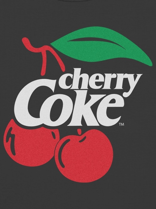 maglietta per neonati con grafica cherry coke