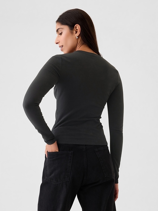 t-shirt in jersey a maglia stretta