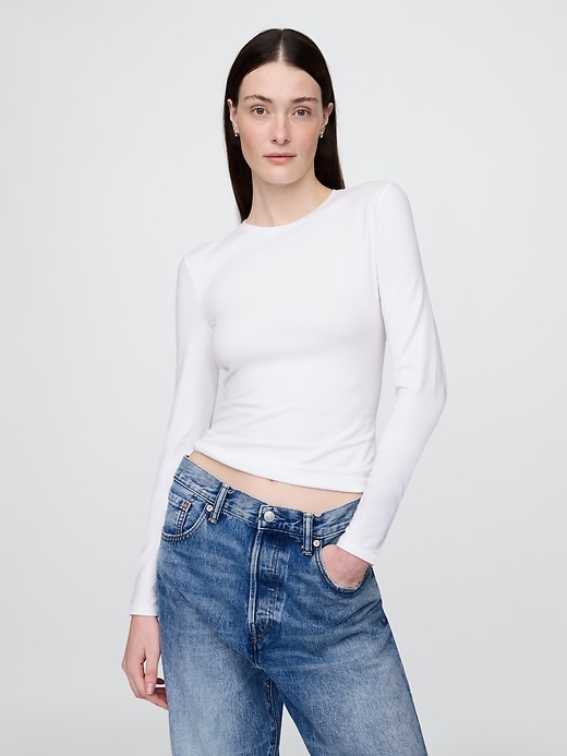 t-shirt in jersey a maglia stretta