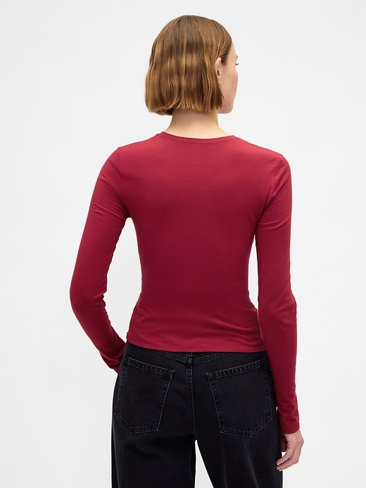 t-shirt in jersey a maglia stretta