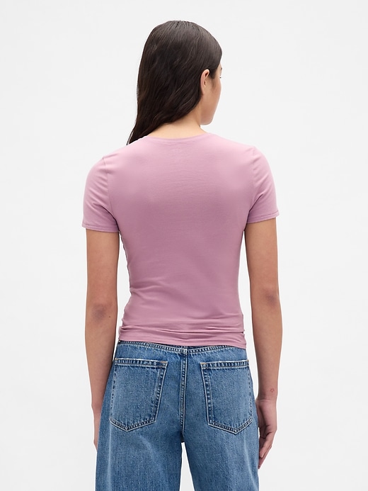 t-shirt in jersey a maglia stretta