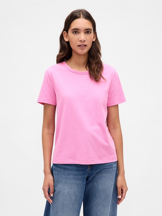 t-shirt vintagesoft in cotone biologico