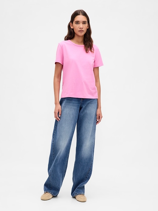 t-shirt vintagesoft in cotone biologico