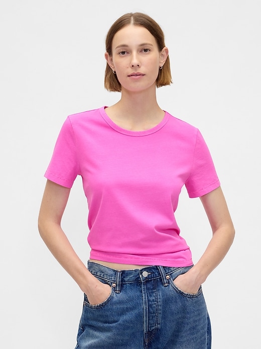 t-shirt vintagesoft in cotone biologico