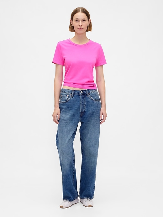 t-shirt vintagesoft in cotone biologico