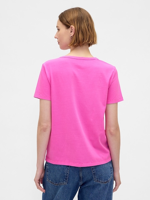 t-shirt vintagesoft in cotone biologico